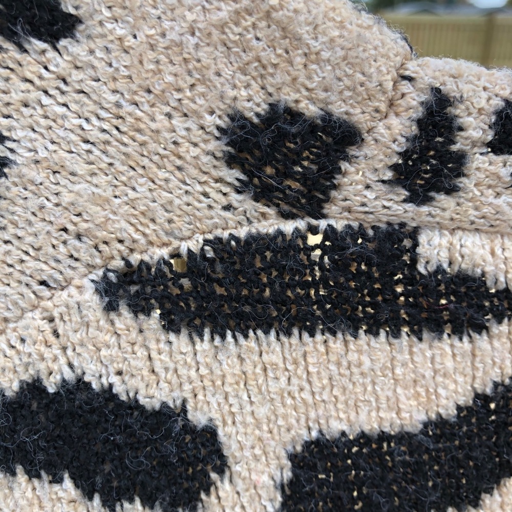 SOLD Vici 🍁 Leopard Knit Cardigan - Picture 6 of 6
